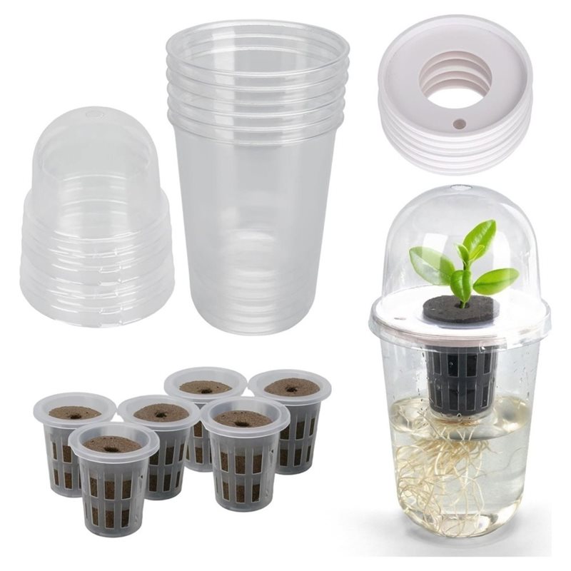 Hydroponic Kit - [A93Z!】 Hydroponische Zaailingenbeker Tafelmodel Kas Hydroponisch