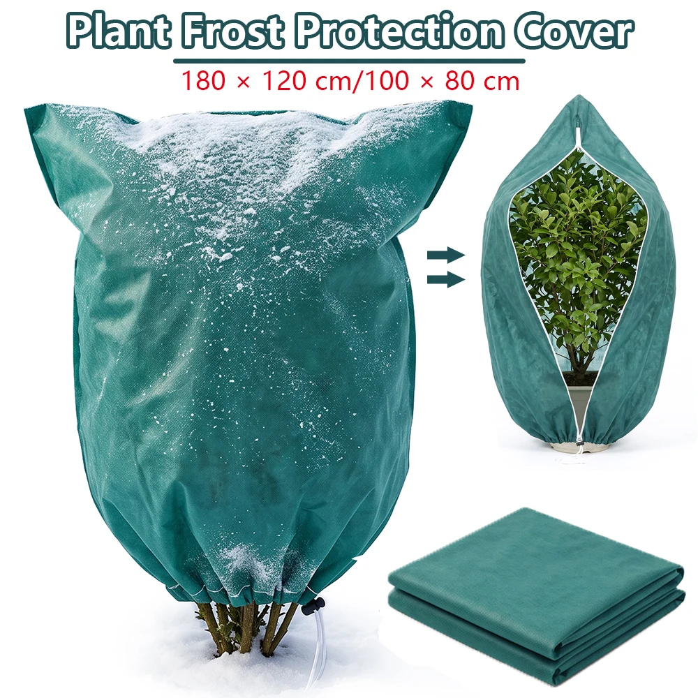 Grow Bag - Plantbeschermhoes tegen vorst, ademende winterplantenhoes met