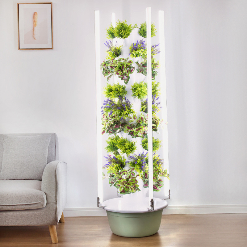 Plant Pot - Met Led Grow Light Space Tree