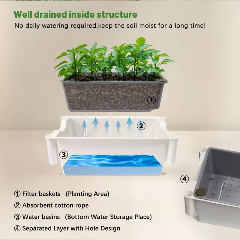 Verplaatsbaar verticaal 3-laag - Vertical Planter recensie en prijs