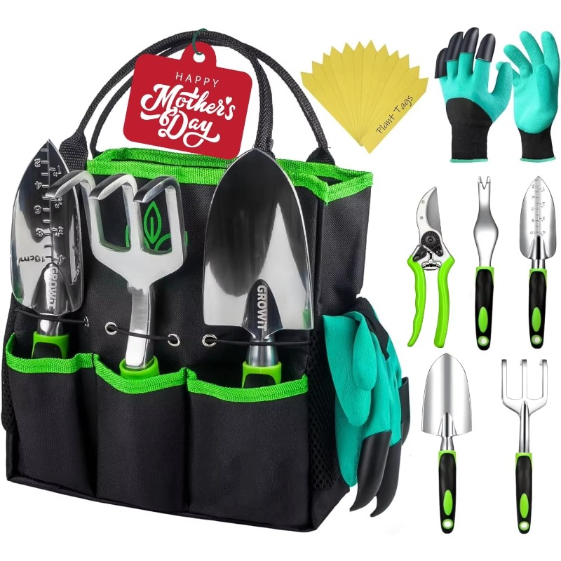 9-delige ergonomische tuingere - Trowel Garden Tools recensie en prijs