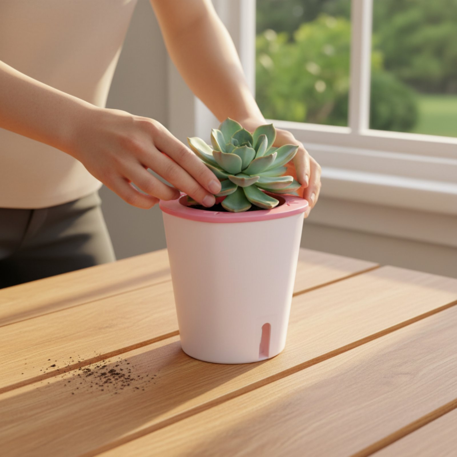 Zelfwatergevende plantenbak Gr - Self Watering Planter recensie en prijs